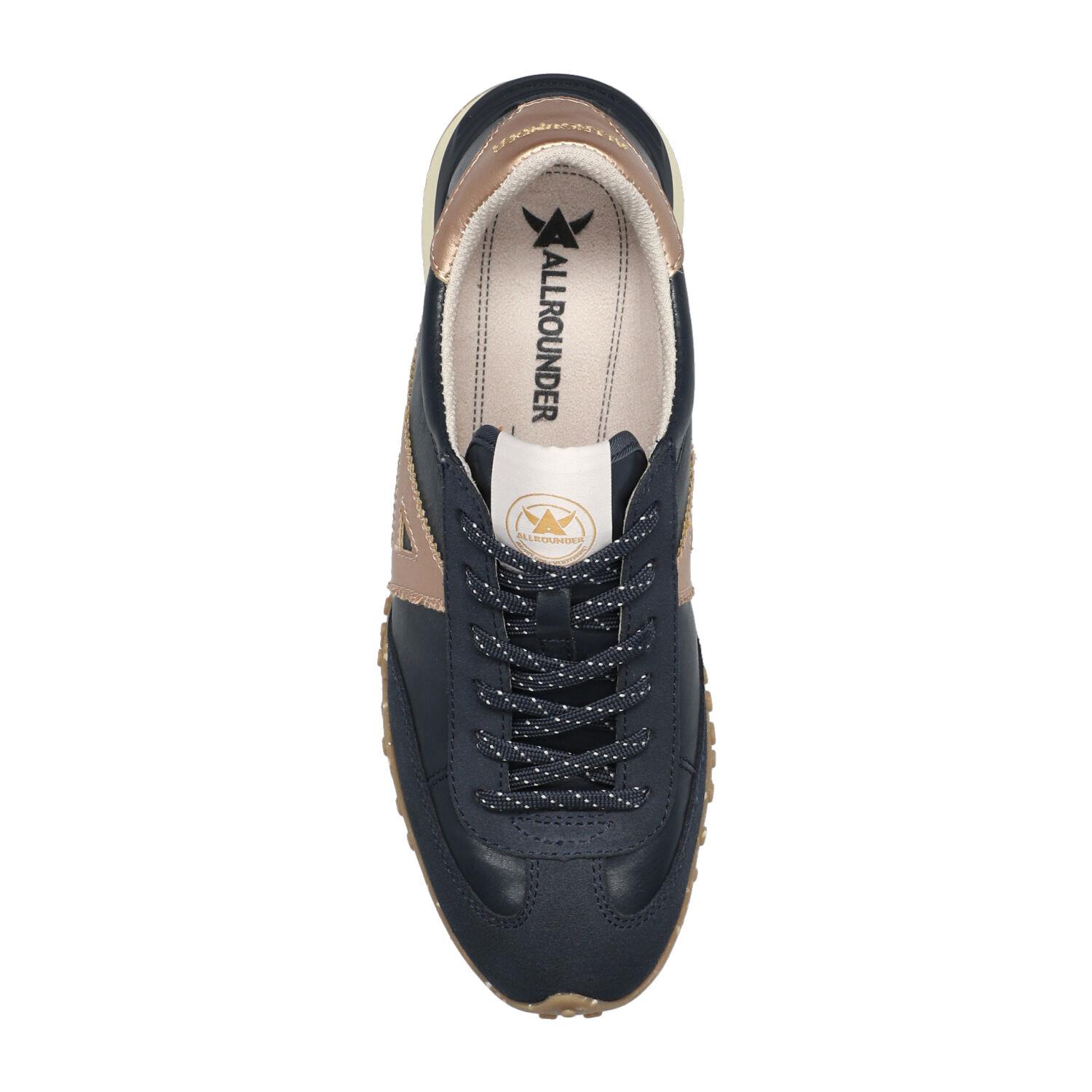 lacets femme modèle Kapri bleu nuit - Mephisto